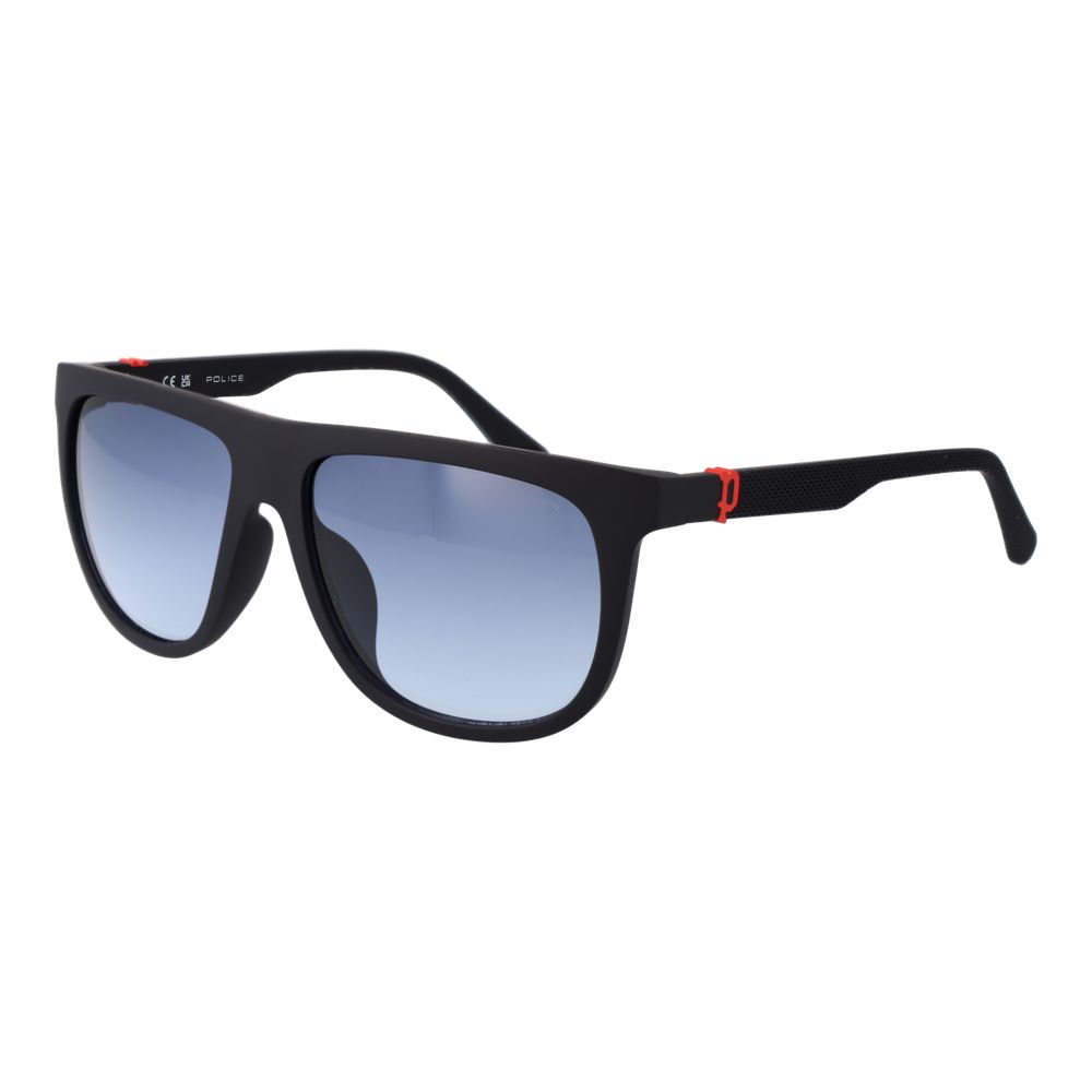 Police Black Plastic Sunglasses