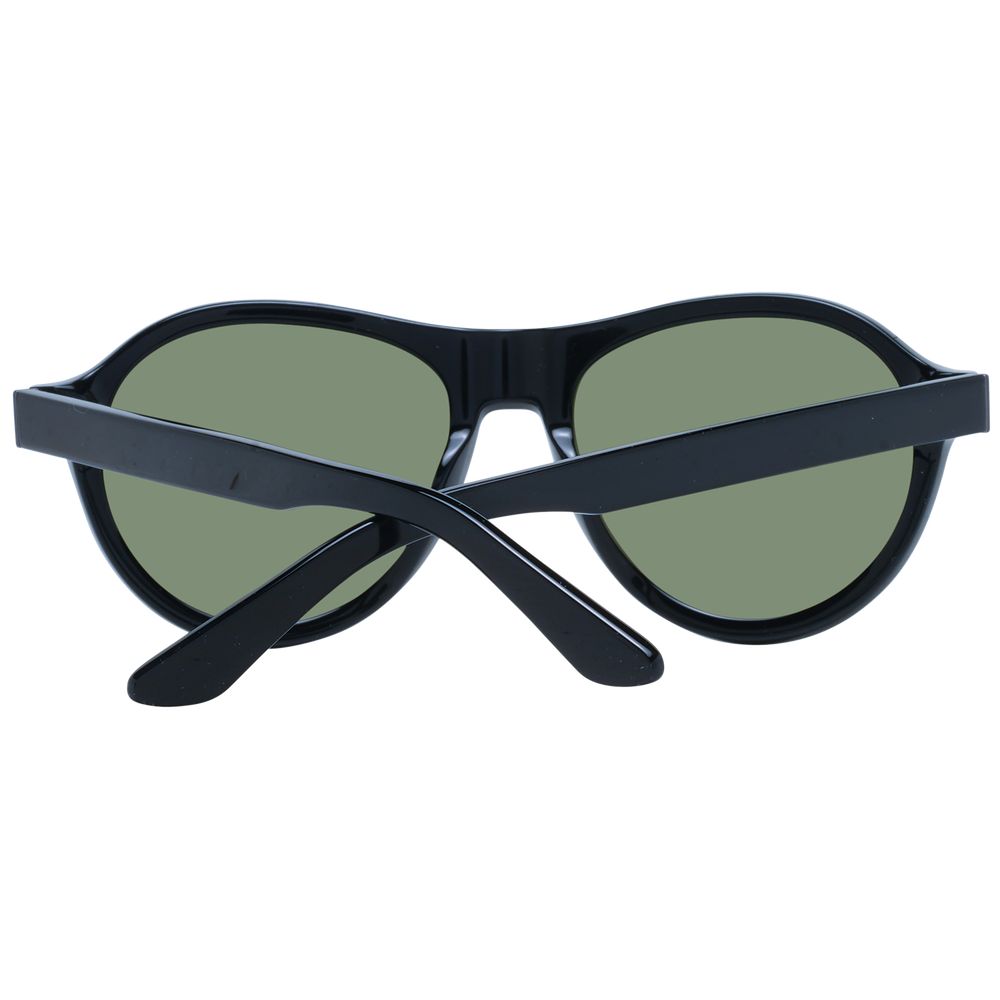 Serengeti Black Acetate Sunglasses