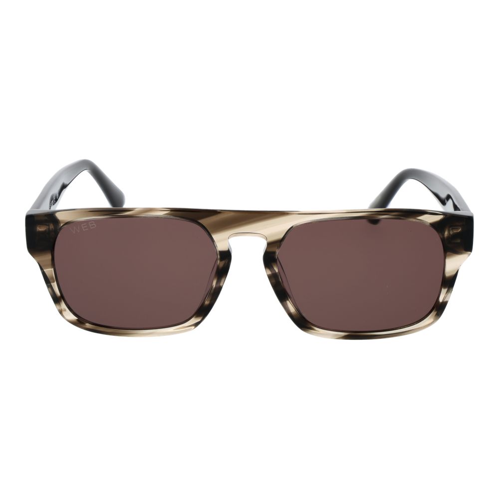 Web Gray Acetate Sunglasses