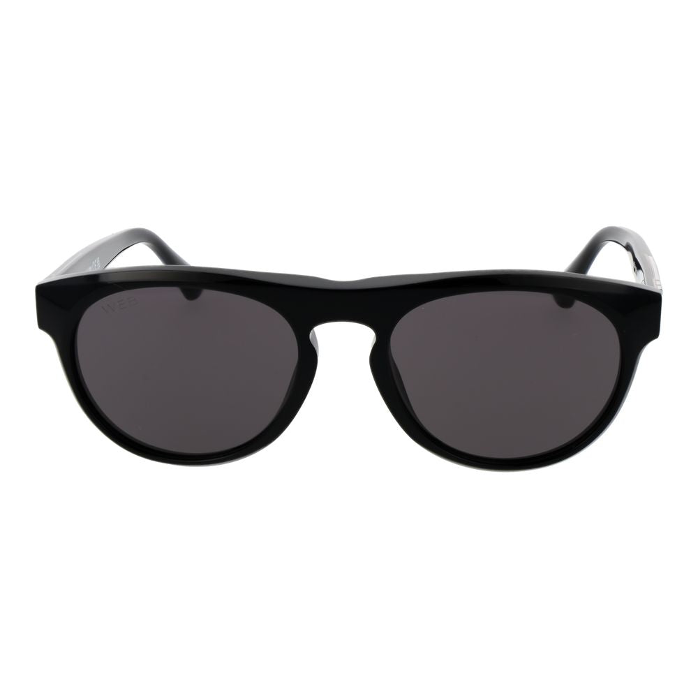 Web Black Acetate Sunglasses