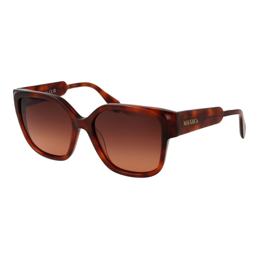Max & Co Brown Plastic Sunglasses