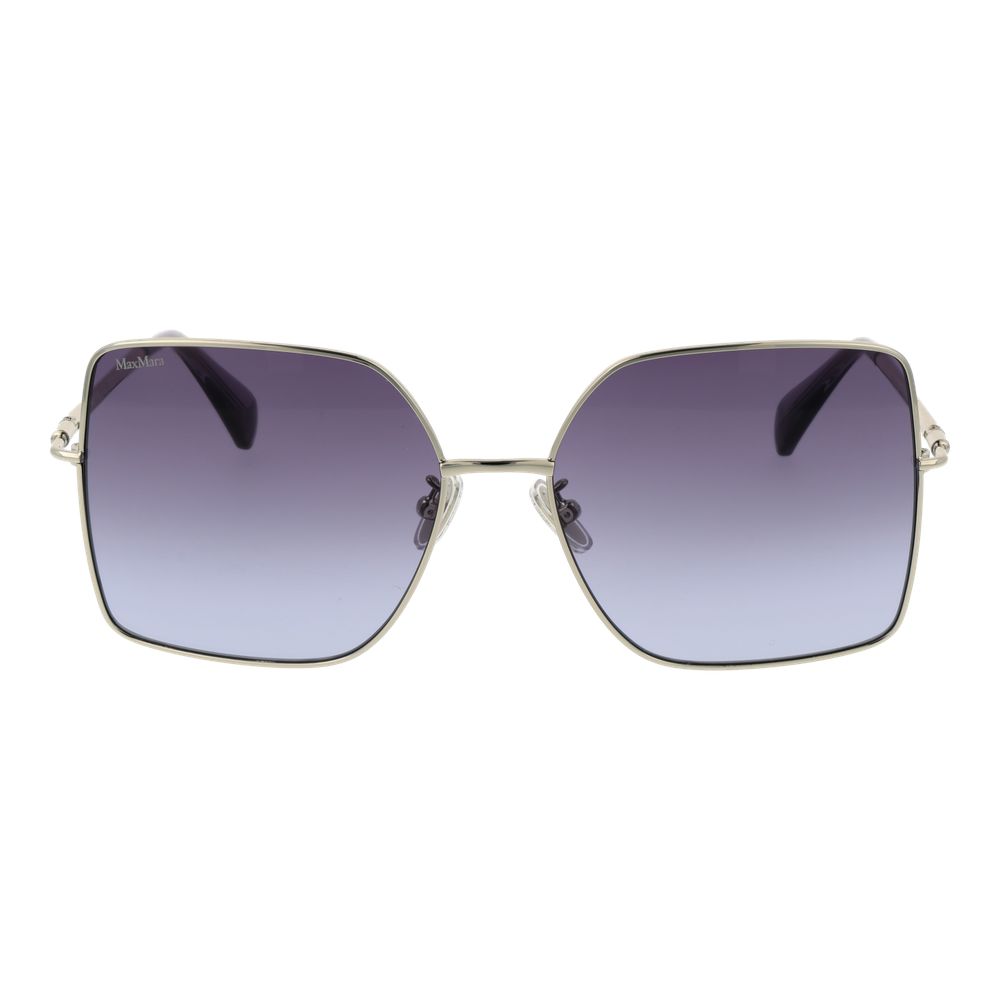 Max Mara Silver Metal Sunglasses