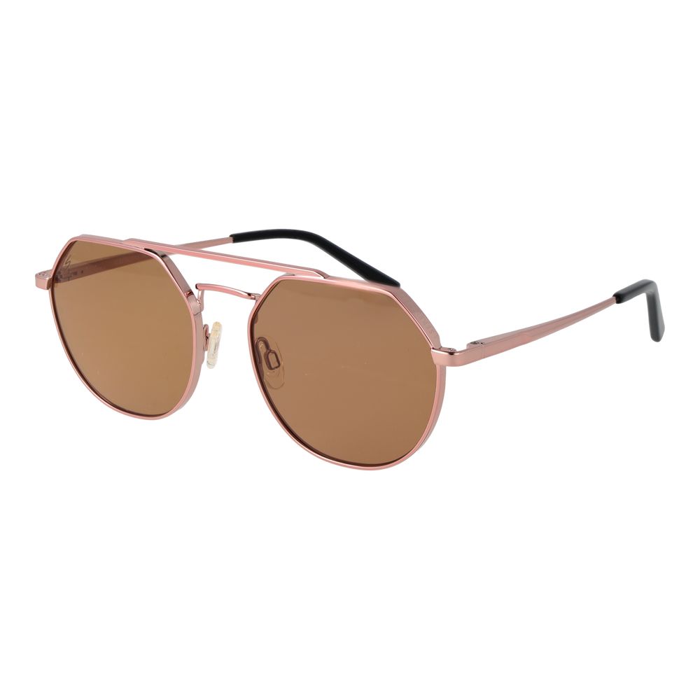 Serengeti Rose Gold Metal Sunglasses